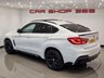 USED 2016 16 BMW X6 3.0 M50D (381 PS) AUTO XDRIVE ( EURO 6 ) S/S 5DR + NAV + M PERFORMANCE BODY KIT + PANORAMIC E/SUNROOF + E/M/HEATED 2 TONE EXCLUSIVE LEATHERS + HEAD UP + CRUISE + MULTIMEDIA + R/CAMERA + F-R PARK + PRIVACY + XENON - LED + 20S + E/BOOT M PERFORMANCE KIT+360 CAM+XENON+2 TONE LEATHER+NAV