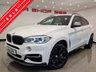 USED 2016 16 BMW X6 3.0 M50D (381 PS) AUTO XDRIVE ( EURO 6 ) S/S 5DR + NAV + M PERFORMANCE BODY KIT + PANORAMIC E/SUNROOF + E/M/HEATED 2 TONE EXCLUSIVE LEATHERS + HEAD UP + CRUISE + MULTIMEDIA + R/CAMERA + F-R PARK + PRIVACY + XENON - LED + 20S + E/BOOT M PERFORMANCE KIT+360 CAM+XENON+2 TONE LEATHER+NAV