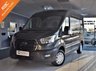 USED 2021 21 FORD TRANSIT 2.0 290 TREND L2 H2 P/V ECOBLUE 129 BHP EURO 6 MAGNETIC GREY+VOICE COMMAND+FULL BLACK CLOTH INTERIOR