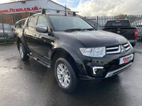 USED 2014 64 MITSUBISHI L200 2.5 DI-D 4X4 BARBARIAN LB DCB 175 BHP ONLY 2 OWNERS FROM NEW+NO VAT+FULL LEATHER+SIDE STEPS+REAR ROLL BACK COVER+1 FULL YEARS MOT PRIOR TO COLLECTION+FINANCE AND EXTENDED WARRANTY AVAILABLE ON THIS USED VEHICLE!!!