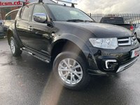 USED 2014 64 MITSUBISHI L200 2.5 DI-D 4X4 BARBARIAN LB DCB 175 BHP ONLY 2 OWNERS FROM NEW+NO VAT+FULL LEATHER+SIDE STEPS+REAR ROLL BACK COVER+1 FULL YEARS MOT PRIOR TO COLLECTION+FINANCE AND EXTENDED WARRANTY AVAILABLE ON THIS USED VEHICLE!!!