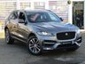 USED 2017 67 JAGUAR F-PACE 2.0 R-SPORT AWD 5d 178 BHP Finished in CORRIS GREY MET with contrasting EBONY FULL HEATED LEATHER TRIM. The Jaguar F-Pace is a large, stylish family car and one of the few SUVs on sale that is genuinely good fun to drive. It has a host of features that include Sat Nav, Ebony heated Leather, DAB Radio, Power rear Boot, Rear View Camera and much more. Gordon Lamb Jaguar Dealer serviced at 5 miles, 21193 miles, 41040 miles and on arrival at 52715 miles.  by EMC.