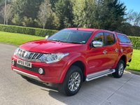 USED 2015 65 MITSUBISHI L200 2.4 DI-D 4X4 BARBARIAN DCB 178 BHP PRICE 13750+ VAT 2750 TOTAL =16500