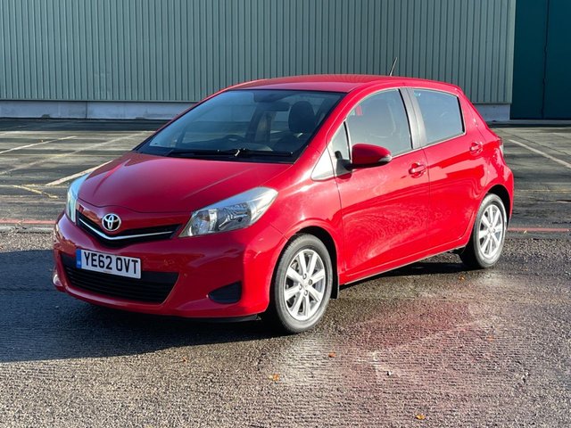 2012 62 Toyota Yaris 1.3 VVT-I TR 5d 98 BHP