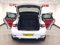 USED 2014 64 PORSCHE MACAN 3.0 TD V6 S (258 PS) PDK 4WD EURO 6 (S/S) + NAV + PAN ROOF + E/M/HEATED RED LEATHERS + BOSE + AIR SUSPENSION + CRUISE + PARK AID + PRIVACY + 20S + E/BOOT PANROOF+XENON+18 WAY ADAPTIVE RED LEATHERS+NAV+CRUISE