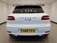 USED 2014 64 PORSCHE MACAN 3.0 TD V6 S (258 PS) PDK 4WD EURO 6 (S/S) + NAV + PAN ROOF + E/M/HEATED RED LEATHERS + BOSE + AIR SUSPENSION + CRUISE + PARK AID + PRIVACY + 20S + E/BOOT PANROOF+XENON+18 WAY ADAPTIVE RED LEATHERS+NAV+CRUISE
