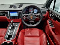 USED 2014 64 PORSCHE MACAN 3.0 TD V6 S (258 PS) PDK 4WD EURO 6 (S/S) + NAV + PAN ROOF + E/M/HEATED RED LEATHERS + BOSE + AIR SUSPENSION + CRUISE + PARK AID + PRIVACY + 20S + E/BOOT PANROOF+XENON+18 WAY ADAPTIVE RED LEATHERS+NAV+CRUISE