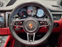 USED 2014 64 PORSCHE MACAN 3.0 TD V6 S (258 PS) PDK 4WD EURO 6 (S/S) + NAV + PAN ROOF + E/M/HEATED RED LEATHERS + BOSE + AIR SUSPENSION + CRUISE + PARK AID + PRIVACY + 20S + E/BOOT PANROOF+XENON+18 WAY ADAPTIVE RED LEATHERS+NAV+CRUISE