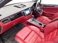 USED 2014 64 PORSCHE MACAN 3.0 TD V6 S (258 PS) PDK 4WD EURO 6 (S/S) + NAV + PAN ROOF + E/M/HEATED RED LEATHERS + BOSE + AIR SUSPENSION + CRUISE + PARK AID + PRIVACY + 20S + E/BOOT PANROOF+XENON+18 WAY ADAPTIVE RED LEATHERS+NAV+CRUISE