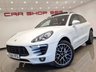 USED 2014 64 PORSCHE MACAN 3.0 TD V6 S (258 PS) PDK 4WD EURO 6 (S/S) + NAV + PAN ROOF + E/M/HEATED RED LEATHERS + BOSE + AIR SUSPENSION + CRUISE + PARK AID + PRIVACY + 20S + E/BOOT PANROOF+XENON+18 WAY ADAPTIVE RED LEATHERS+NAV+CRUISE