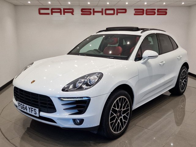 2014 64 Porsche Macan 3.0 TD V6 S (258 PS) PDK 4WD EURO 6 (S/S) + NAV + PAN ROOF + E/M/HEATED RED LEATHERS + BOSE + AIR SUSPENSION + CRUISE + PARK AID + PRIVACY + 20S + E/BOOT