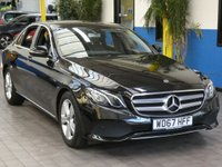 USED 2018 MERCEDES-BENZ E CLASS E220d SE 4dr 9G-Tronic SAT NAV LEATHER HEATED SEATS 2 OWNERS MERCEDES SERVICE HISTORY 6 MONTHS GOLD WARRANTY