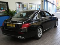 USED 2018 MERCEDES-BENZ E CLASS E220d SE 4dr 9G-Tronic SAT NAV LEATHER HEATED SEATS 2 OWNERS MERCEDES SERVICE HISTORY 6 MONTHS GOLD WARRANTY