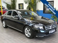 USED 2018 MERCEDES-BENZ E CLASS E220d SE 4dr 9G-Tronic SAT NAV LEATHER HEATED SEATS 2 OWNERS MERCEDES SERVICE HISTORY 6 MONTHS GOLD WARRANTY
