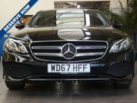 USED 2018 MERCEDES-BENZ E CLASS E220d SE 4dr 9G-Tronic SAT NAV LEATHER HEATED SEATS 2 OWNERS MERCEDES SERVICE HISTORY 6 MONTHS GOLD WARRANTY