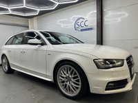 USED 2013 63 AUDI A4 1.8 AVANT TFSI S LINE 5d 168 BHP DAB,Half-Leather,3k Extras