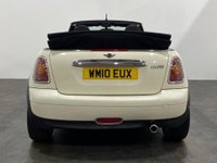 USED 2010 10 MINI CONVERTIBLE 1.6 COOPER 2d 122 BHP 