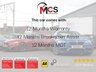 USED 2018 18 FORD FOCUS 2.0 ST-3 5d 247 BHP BRAKE FLUID CHANGE, SERVICE, FRONT PADS 19/10/2022 - METALLIC FROZEN WHITE PAINT ST-3