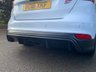 USED 2018 18 FORD FOCUS 2.0 ST-3 5d 247 BHP BRAKE FLUID CHANGE, SERVICE, FRONT PADS 19/10/2022 - METALLIC FROZEN WHITE PAINT ST-3