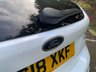 USED 2018 18 FORD FOCUS 2.0 ST-3 5d 247 BHP BRAKE FLUID CHANGE, SERVICE, FRONT PADS 19/10/2022 - METALLIC FROZEN WHITE PAINT ST-3