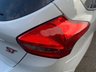 USED 2018 18 FORD FOCUS 2.0 ST-3 5d 247 BHP BRAKE FLUID CHANGE, SERVICE, FRONT PADS 19/10/2022 - METALLIC FROZEN WHITE PAINT ST-3