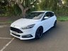 USED 2018 18 FORD FOCUS 2.0 ST-3 5d 247 BHP BRAKE FLUID CHANGE, SERVICE, FRONT PADS 19/10/2022 - METALLIC FROZEN WHITE PAINT ST-3