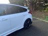 USED 2018 18 FORD FOCUS 2.0 ST-3 5d 247 BHP BRAKE FLUID CHANGE, SERVICE, FRONT PADS 19/10/2022 - METALLIC FROZEN WHITE PAINT ST-3