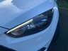 USED 2018 18 FORD FOCUS 2.0 ST-3 5d 247 BHP BRAKE FLUID CHANGE, SERVICE, FRONT PADS 19/10/2022 - METALLIC FROZEN WHITE PAINT ST-3