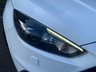 USED 2018 18 FORD FOCUS 2.0 ST-3 5d 247 BHP BRAKE FLUID CHANGE, SERVICE, FRONT PADS 19/10/2022 - METALLIC FROZEN WHITE PAINT ST-3