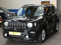 USED 2019 19 JEEP RENEGADE 1.3 LONGITUDE 5d 148 BHP SAT NAV PARKING SENSORS CRUISE 1 OWNER 6 MONTHS GOLD WARRANTY