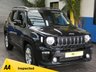 USED 2019 19 JEEP RENEGADE 1.3 LONGITUDE 5d 148 BHP SAT NAV PARKING SENSORS CRUISE 1 OWNER 6 MONTHS GOLD WARRANTY