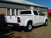 USED 2013 13 TOYOTA HI-LUX 2.5 HL3 4X4 D-4D DCB 142 BHP www.suffolkcarcentre.co.uk - Located at Reydon