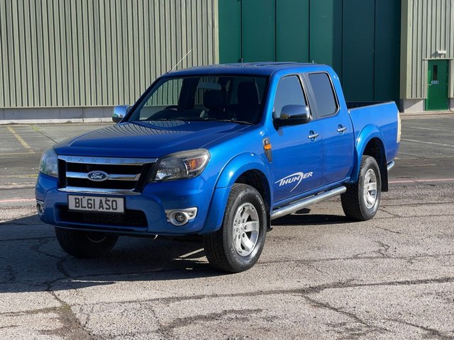 2012 61 Ford Ranger 2.5 THUNDER 4X4 DCB TDCI 4d 143 BHP