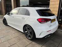 USED 2019 69 MERCEDES-BENZ A-CLASS 1.5 A 180 D AMG LINE PREMIUM PLUS 5d 114 BHP 64 COLOUR AMBIENT LIGHTING