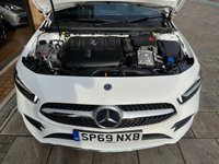 USED 2019 69 MERCEDES-BENZ A-CLASS 1.5 A 180 D AMG LINE PREMIUM PLUS 5d 114 BHP 64 COLOUR AMBIENT LIGHTING