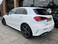 USED 2019 69 MERCEDES-BENZ A-CLASS 1.5 A 180 D AMG LINE PREMIUM PLUS 5d 114 BHP 64 COLOUR AMBIENT LIGHTING