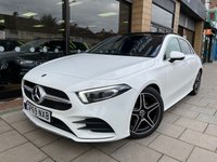 USED 2019 69 MERCEDES-BENZ A-CLASS 1.5 A 180 D AMG LINE PREMIUM PLUS 5d 114 BHP 64 COLOUR AMBIENT LIGHTING