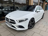 USED 2019 69 MERCEDES-BENZ A-CLASS 1.5 A 180 D AMG LINE PREMIUM PLUS 5d 114 BHP 64 COLOUR AMBIENT LIGHTING