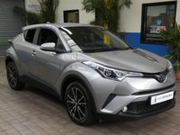 USED 2019 TOYOTA CHR 1.2 EXCEL 5d 114 BHP SAT NAV LEATHER HEATED SEATS 1 OWNER SERVICE HISTORY 10 YR TOYOTA WARRANTY TILL 2029