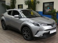 USED 2019 TOYOTA CHR 1.2 EXCEL 5d 114 BHP SAT NAV LEATHER HEATED SEATS 1 OWNER SERVICE HISTORY 10 YR TOYOTA WARRANTY TILL 2029