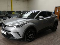 USED 2019 TOYOTA CHR 1.2 EXCEL 5d 114 BHP SAT NAV LEATHER HEATED SEATS 1 OWNER SERVICE HISTORY 10 YR TOYOTA WARRANTY TILL 2029