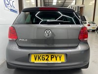 USED 2012 62 VOLKSWAGEN POLO 1.2 MATCH 5d 59 BHP Bluetooth, Low Mileage, Alloys