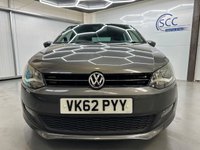 USED 2012 62 VOLKSWAGEN POLO 1.2 MATCH 5d 59 BHP Bluetooth, Low Mileage, Alloys