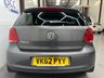 USED 2012 62 VOLKSWAGEN POLO 1.2 MATCH 5d 59 BHP Bluetooth, Low Mileage, Alloys