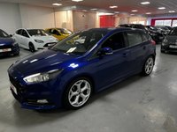 USED 2015 64 FORD FOCUS 2.0 ST-2 TDCI 5d 183 BHP * HALF LEATHER * 18" ALLOYS *  PRIVACY * CLIMATE * BLUETOOTH * ONLY &pound;20 A YEAR ROAD TAX *