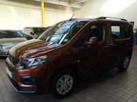 USED 2019 19 PEUGEOT RIFTER 1.5 BLUEHDI S/S ALLURE 5d 129 BHP 5 SEATS APP BASED SAT NAV BLUETOOTH 6 MONTHS GOLD WARRANTY