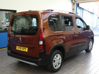 USED 2019 19 PEUGEOT RIFTER 1.5 BLUEHDI S/S ALLURE 5d 129 BHP 5 SEATS APP BASED SAT NAV BLUETOOTH 6 MONTHS GOLD WARRANTY
