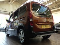 USED 2019 19 PEUGEOT RIFTER 1.5 BLUEHDI S/S ALLURE 5d 129 BHP 5 SEATS APP BASED SAT NAV BLUETOOTH 6 MONTHS GOLD WARRANTY