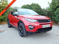 USED 2017 17 LAND ROVER DISCOVERY SPORT 2.0 TD4 HSE 5d 180 BHP MERIDIAN-BLACK PACK-PAN ROOF