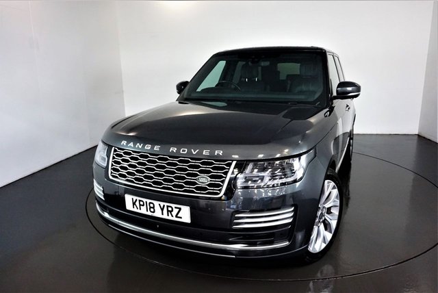 2018 18 Land Rover Range Rover 4.4 SDV8 AUTOBIOGRAPHY 5d 340 BHP-21 INCH ALLOY WHEELS-2 OWNER CAR-LOW MILEAGE-HEATED IVORY/EBONY LEATHER-ELECTRIC MEMORY SEATS-ELECTRIC REAR SEATS-DUAL SCREEN DISPLAY-BLUETOOTH-ADAPTIVE CRUISE CONTROL-SATNAV-PARKING SENSORS-MERIDIAN SOUND-PRIVACY GLASS-HEATED STEERING WHEEL-360 CAMERA-OPENING PANORAMIC GLASS SUNROOF